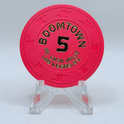 Boomtown Las Vegas Nevada 1994 $5 NCV Casino Chip N9365