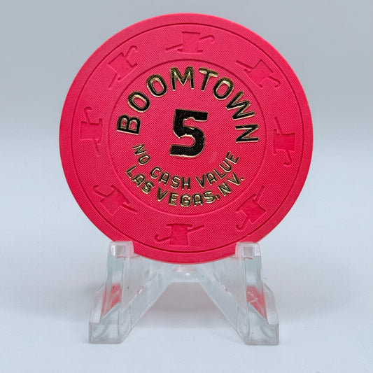 Boomtown Las Vegas Nevada 1994 $5 NCV Casino Chip N9365