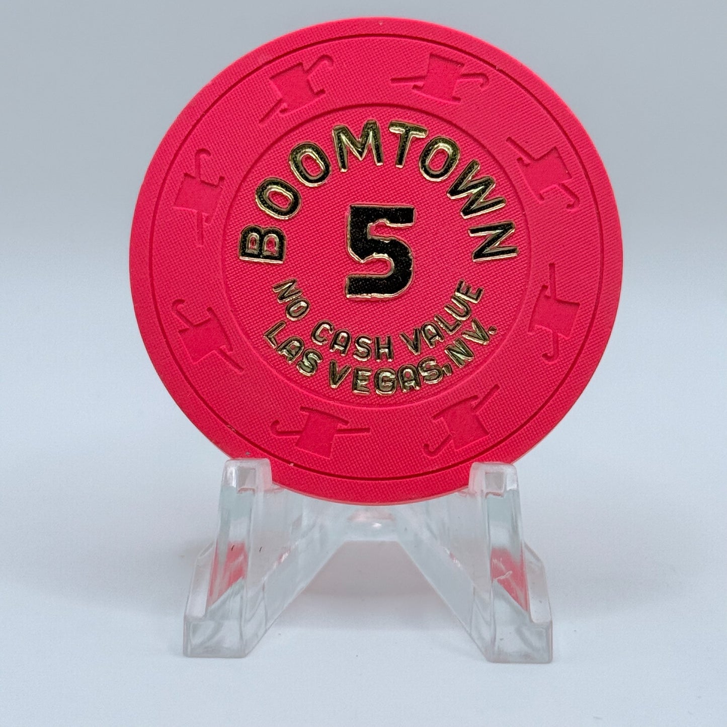Boomtown Las Vegas Nevada 1994 $5 NCV Casino Chip N9365