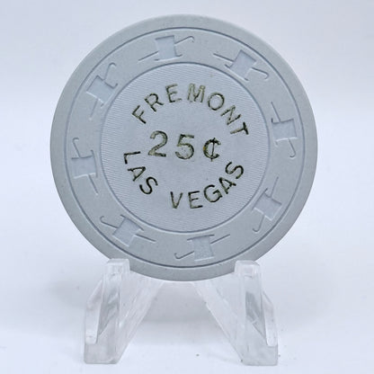 Fremont Las Vegas Nevada 1980s $0.25 Casino Chip N1637