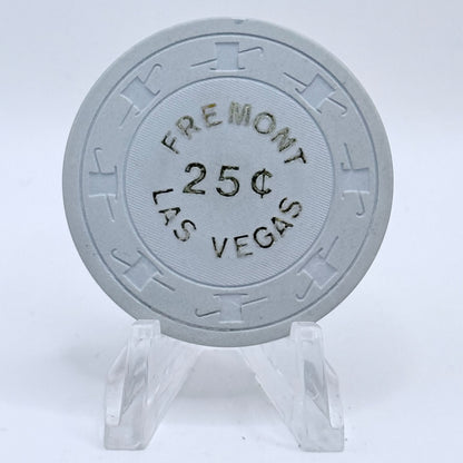 Fremont Las Vegas Nevada 1980s $0.25 Casino Chip N1637
