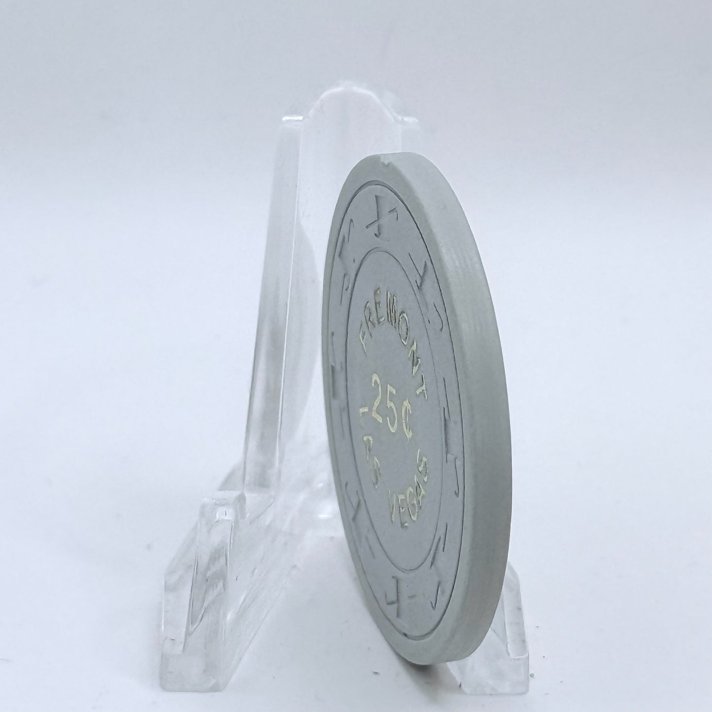 Fremont Las Vegas Nevada 1980s $0.25 Casino Chip N1637