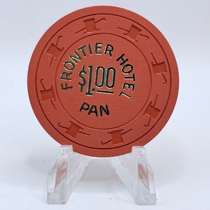 Frontier Hotel Las Vegas Nevada 1960s $1 Casino Chip N3873