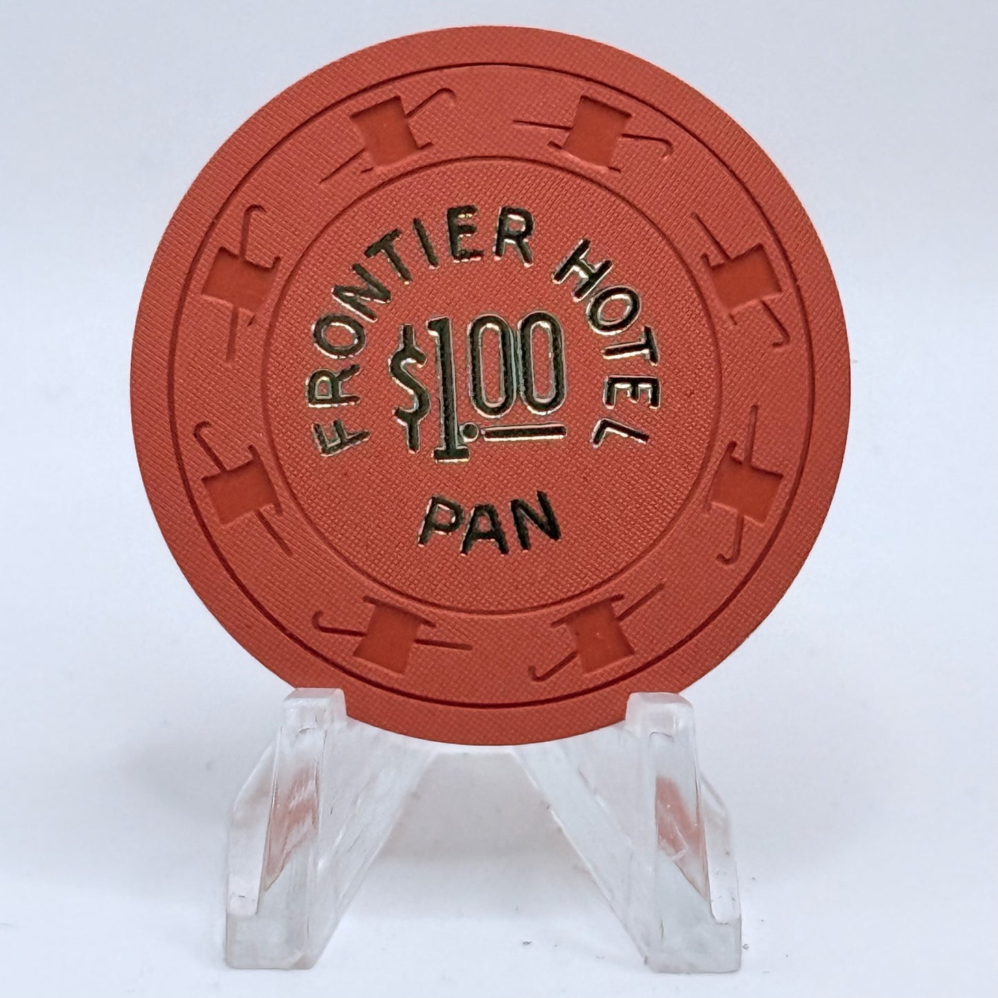 Frontier Hotel Las Vegas Nevada 1960s $1 Casino Chip N3873