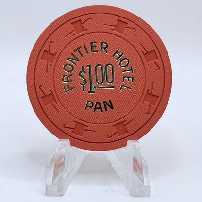 Frontier Hotel Las Vegas Nevada 1960s $1 Casino Chip N3873
