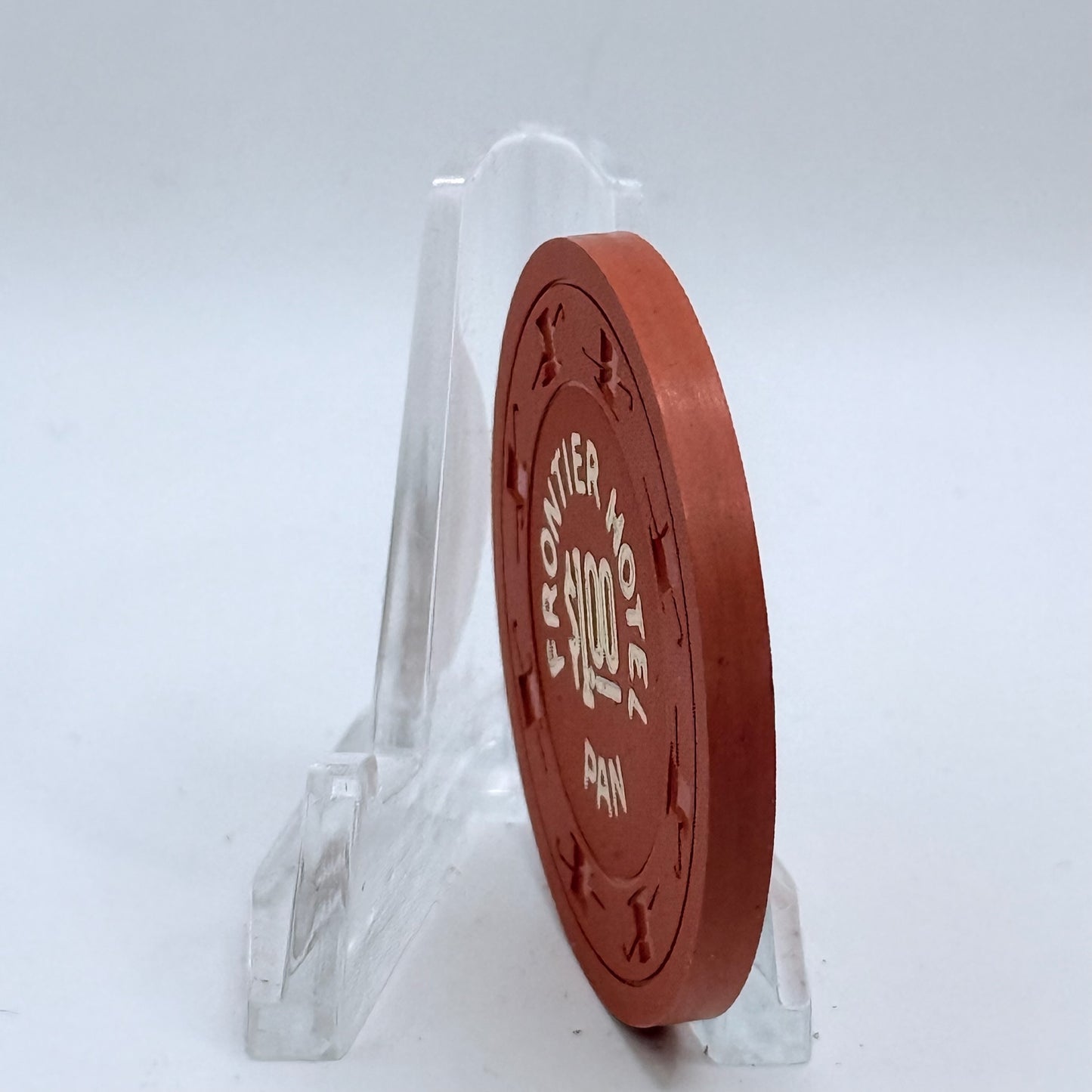 Frontier Hotel Las Vegas Nevada 1960s $1 Casino Chip N3873