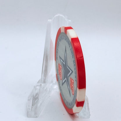 Winstar World Casino 'Dallas Cowboys' Thackerville Oklahoma 2020 LE $5 Casino Chip