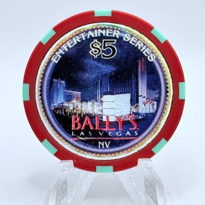 Bally's Las Vegas Nevada 1997 'Barbara Mandrell' LE $5 Casino Chip N9286