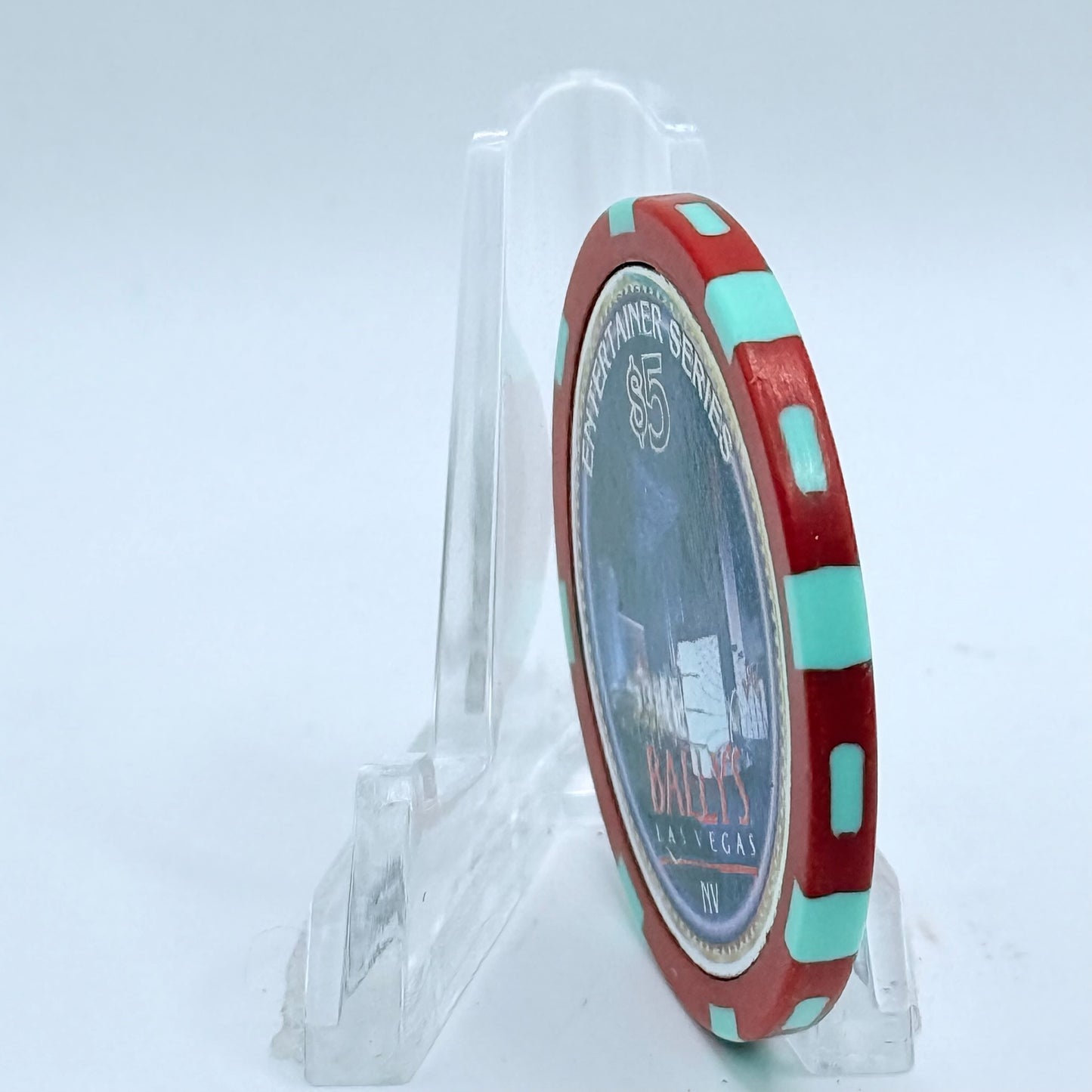 Bally's Las Vegas Nevada 1997 'Barbara Mandrell' LE $5 Casino Chip N9286