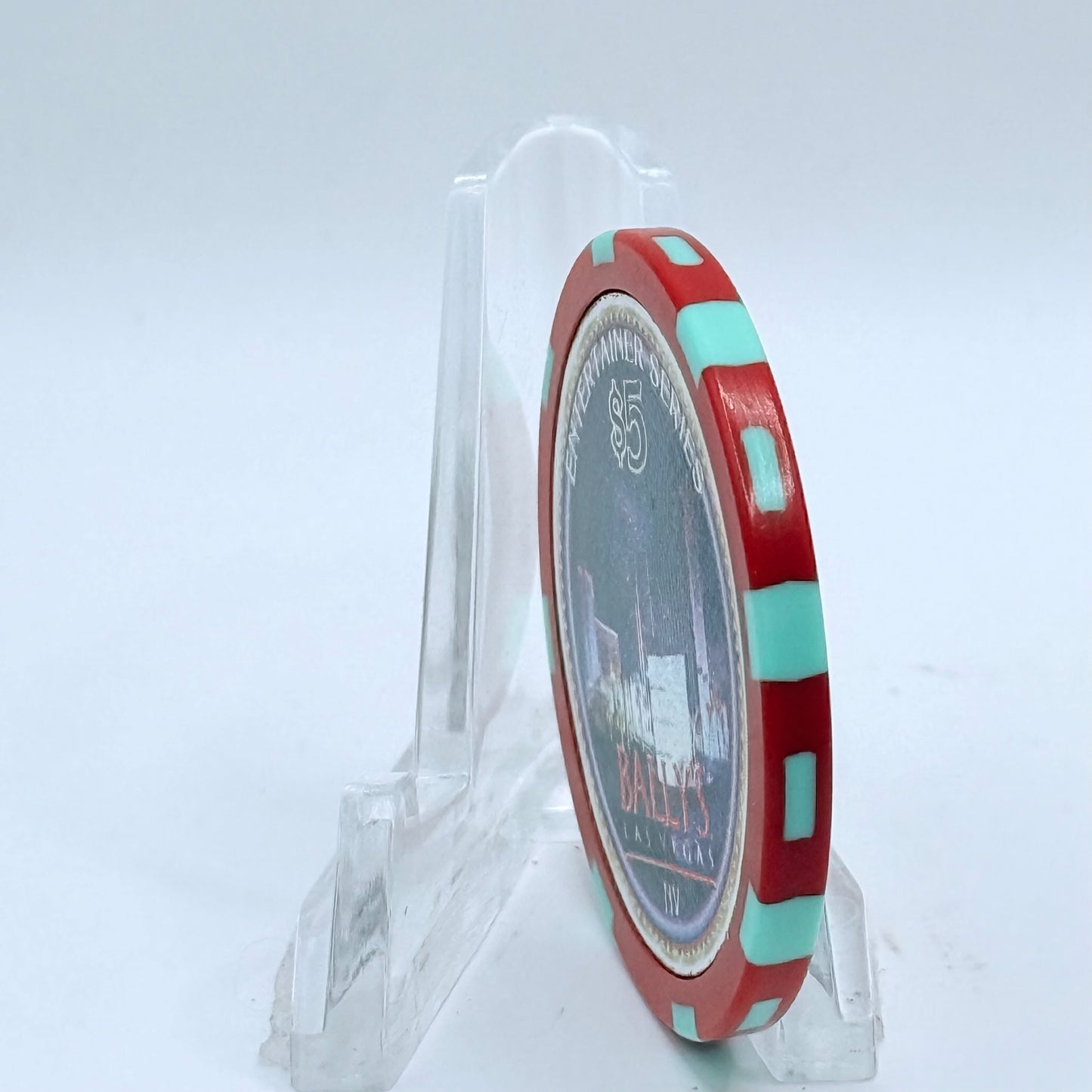 Bally's Las Vegas Nevada 1997 'Paul Anka' LE $5 Casino Chip N7969