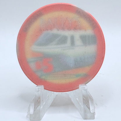 Bally's Las Vegas Nevada 1995 LE $5 Casino Chip N0615