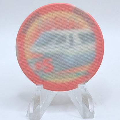 Bally's Las Vegas Nevada 1995 LE $5 Casino Chip N0615