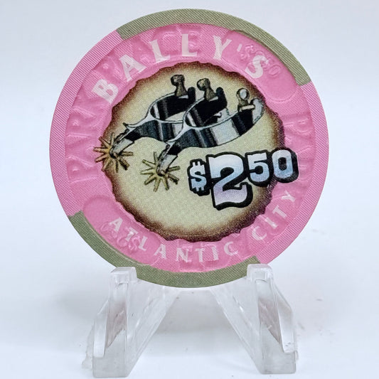 Bally's (Park Place) (Wild Wild West) Atlantic City New Jersey $2.50 Casino Chip