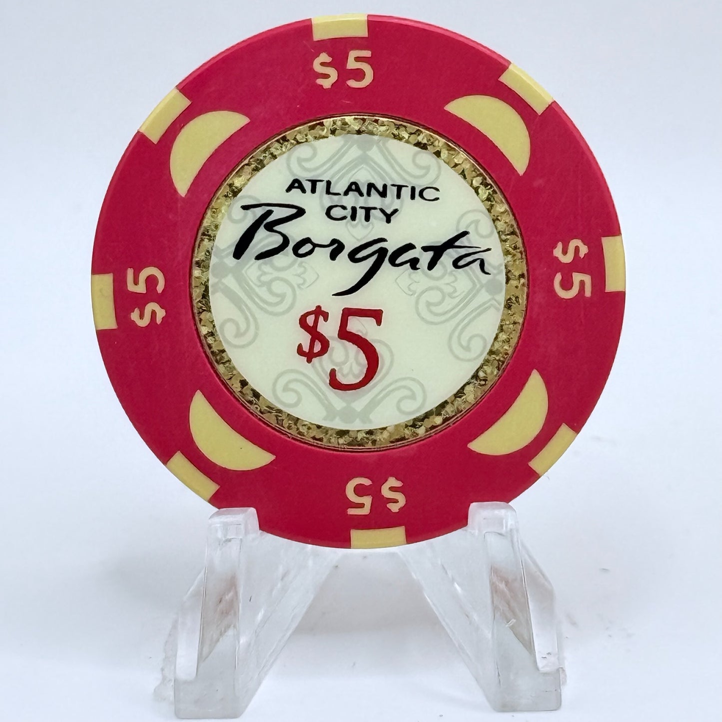 Borgata Atlantic City New Jersey $5 Casino Chip