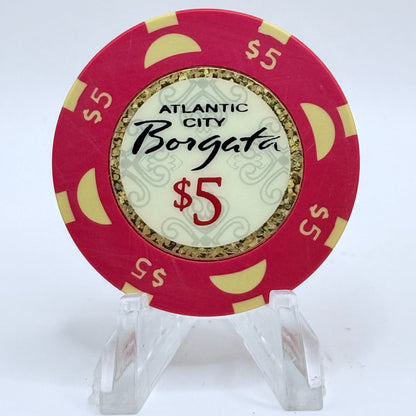 Borgata Atlantic City New Jersey $5 Casino Chip