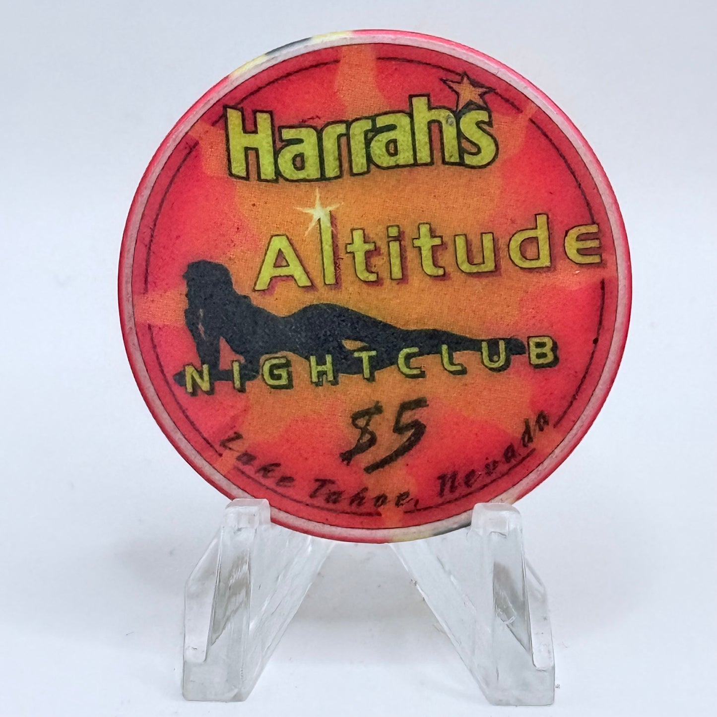 Harrah's Lake Tahoe Nevada 2003 LE $5 Casino Chip N0859