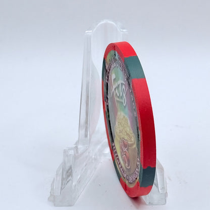 Fitzgeralds (Fitz) Las Vegas Nevada 2005 'St Patrick's Day' LE $5 Casino Chip E4412