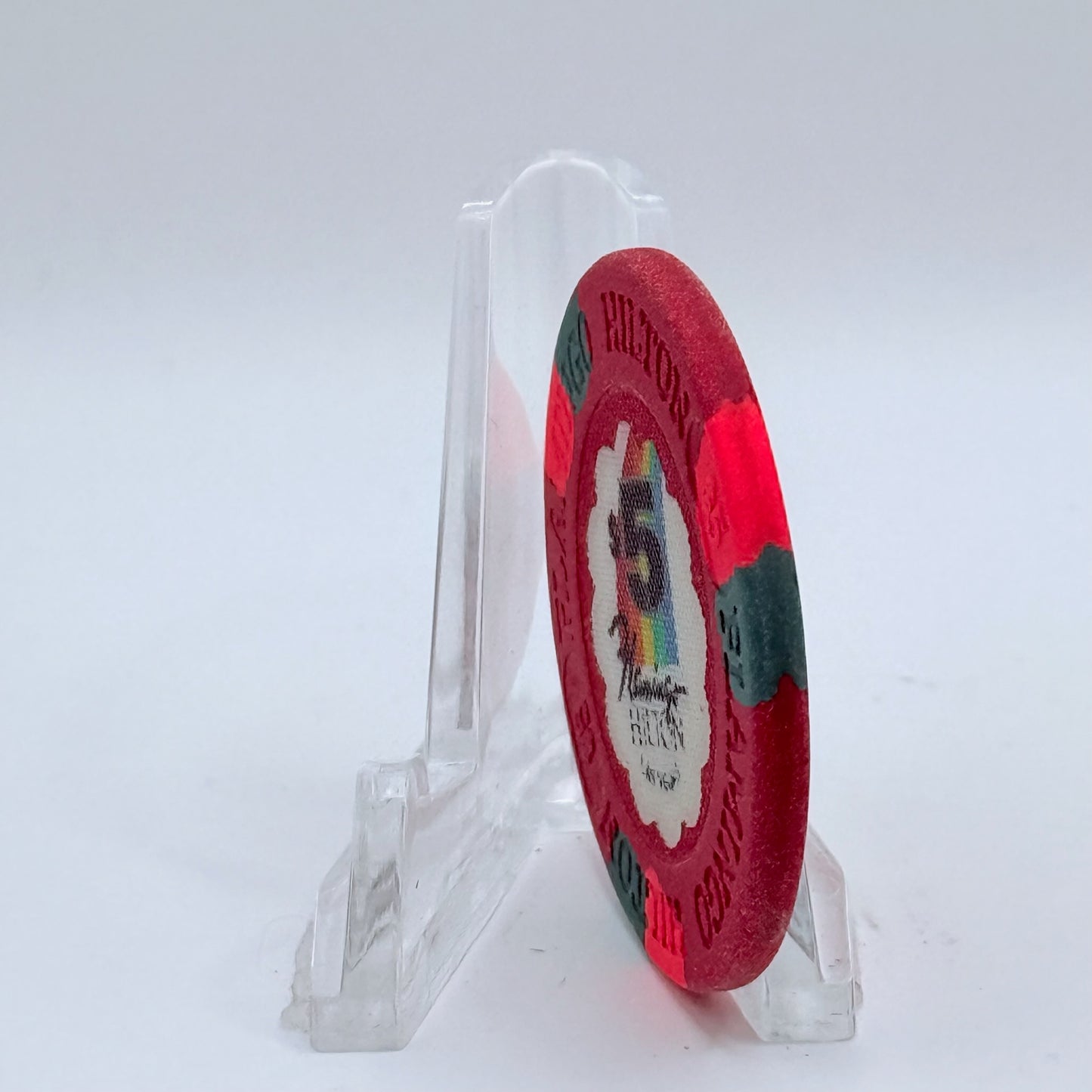 Flamingo Hilton Las Vegas Nevada 1980s $5 Casino Chip N4593