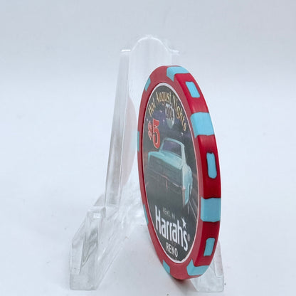 Harrah's Reno Nevada 2004 'Hot August Nights' LE $5 Casino Chip E3991