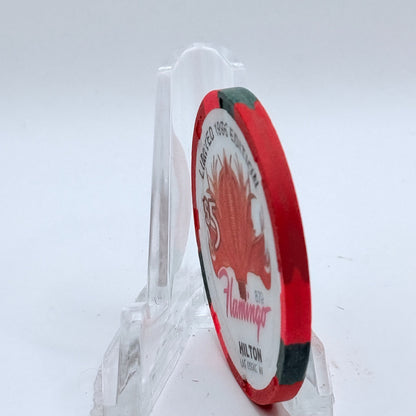 Flamingo Hilton Las Vegas Nevada 1996 '1970 Shelby GT-500' Series 2 LE $5 Casino Chip N8274