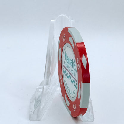 Harrah's Laughlin Nevada 1992 $5 Casino Chip N7624