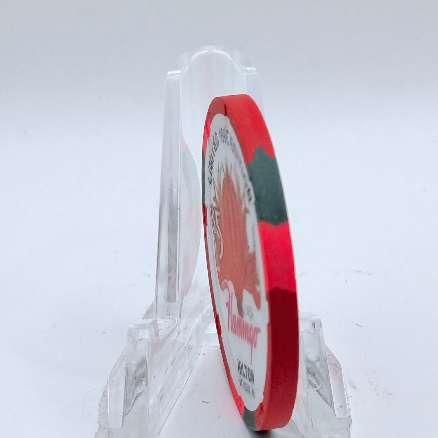 Flamingo Hilton Las Vegas Nevada 1996 '1957 Fuel Injected Corvette' Series 2 LE $5 Casino Chip N8270