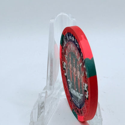 Flamingo Hilton Las Vegas Nevada 1995 'Rockettes' LE $5 Casino Chip N2401