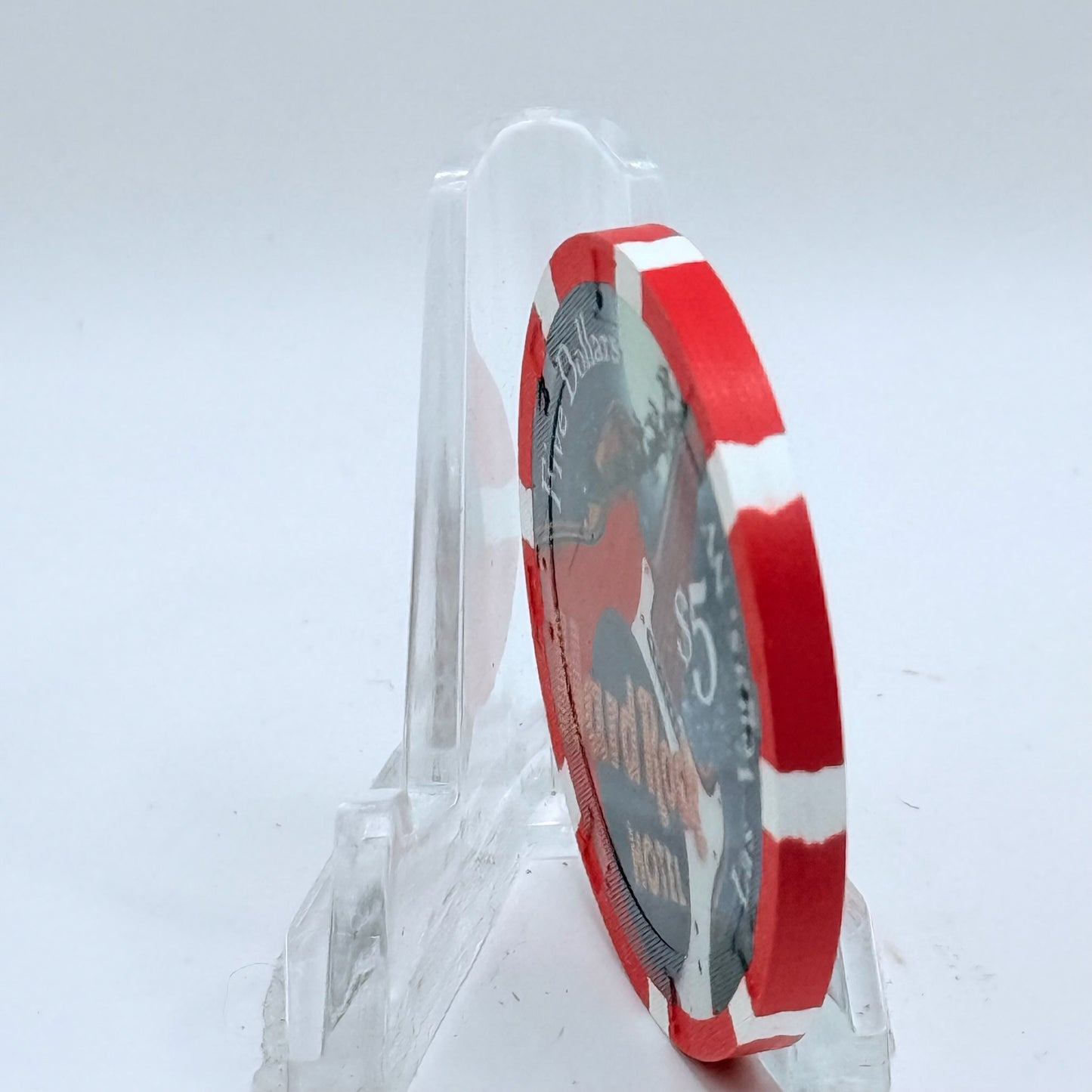 Hard Rock - Las Vegas Las Vegas Nevada 2006 'Christmas' LE $5 Casino Chip E5803