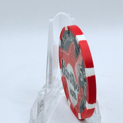 Hard Rock - Las Vegas Las Vegas Nevada 2007 'Valentine's Day' LE $5 Casino Chip E5937