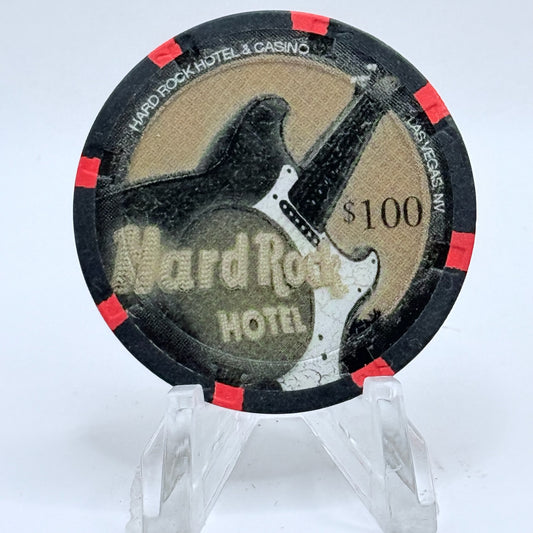 Hard Rock - Las Vegas Las Vegas Nevada 2008 LE $100 Casino Chip E7453