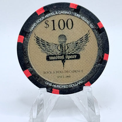 Hard Rock - Las Vegas Las Vegas Nevada 2008 LE $100 Casino Chip E7453