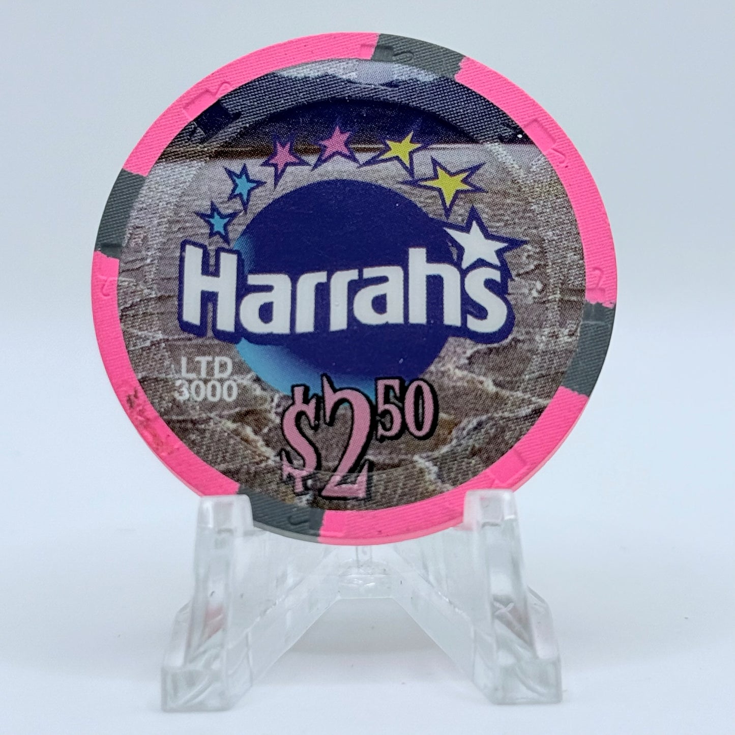 Harrah's Laughlin Nevada 2006 'But it's a Dry Heat' LE $2.50 Casino Chip E8477