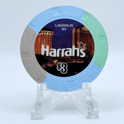 Harrah's Laughlin Nevada 2007 $3 Casino Chip E6472