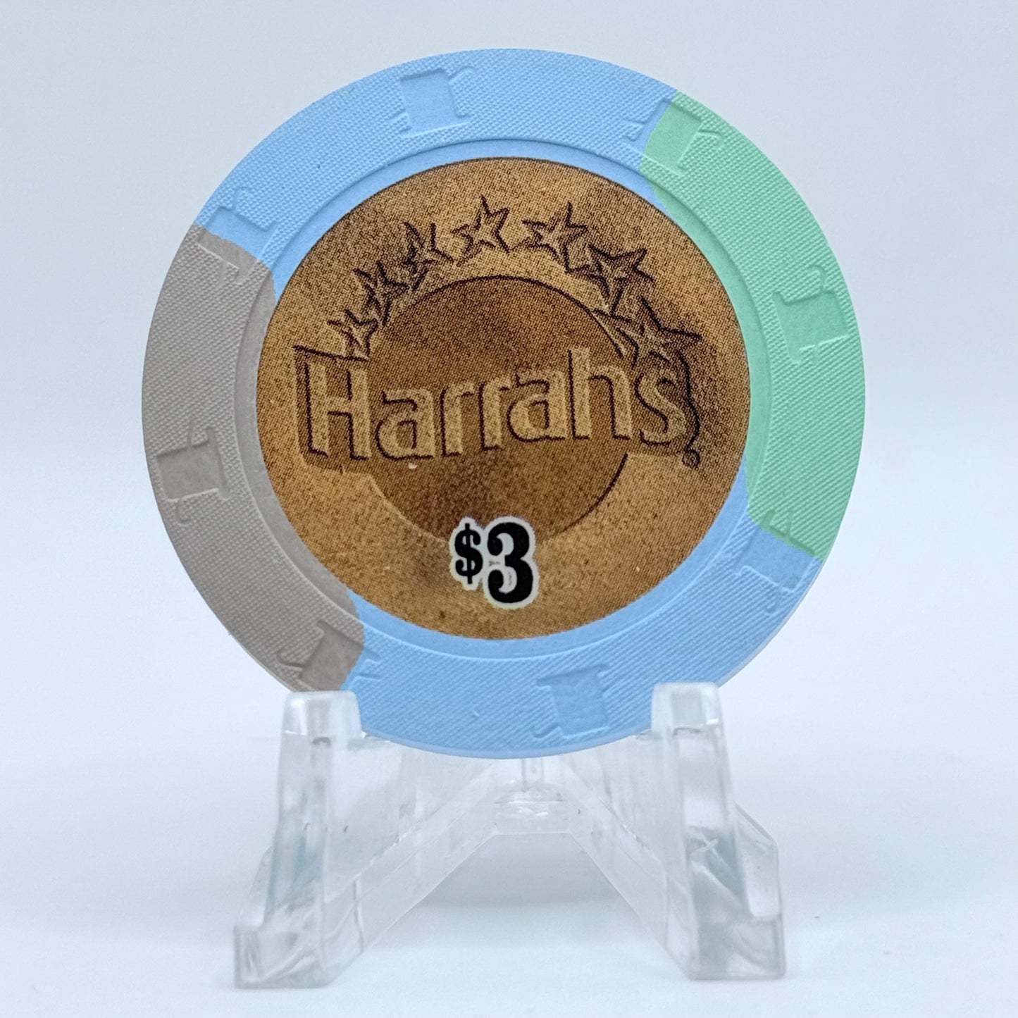 Harrah's Laughlin Nevada 2007 $3 Casino Chip E6472