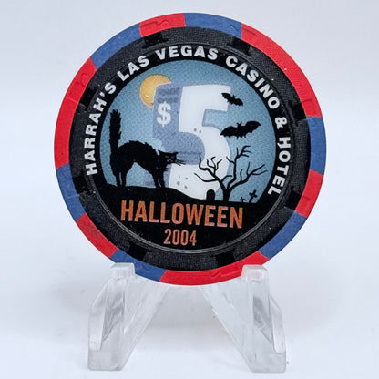 Harrah's Las Vegas Nevada 2004 'Halloween' LE $5 Casino Chip E4006