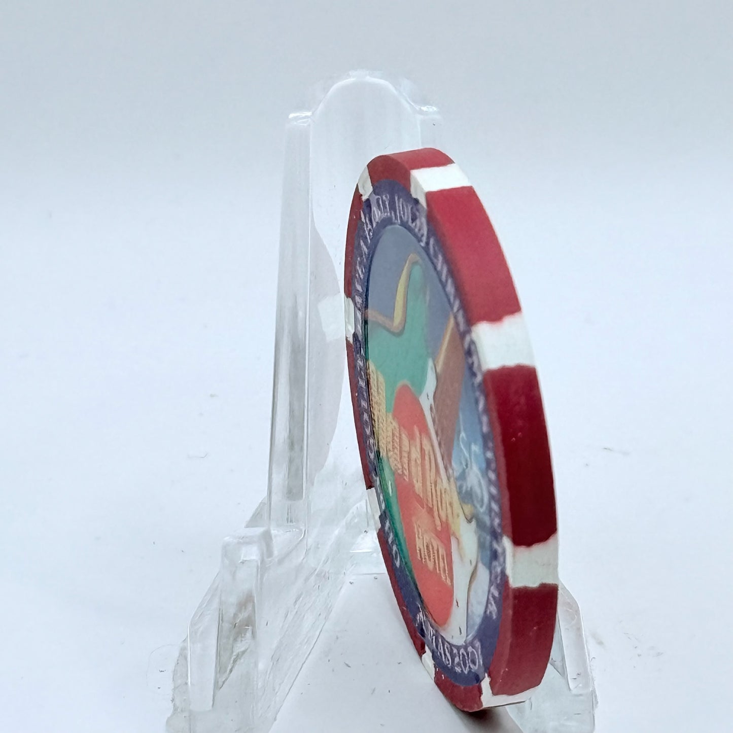 Hard Rock - Las Vegas Las Vegas Nevada 2002 'Christmas' LE $5 Casino Chip E0758