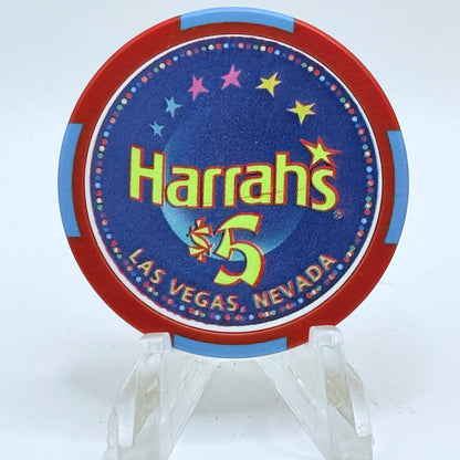 Harrah's Las Vegas Nevada 2003 'Year Of The Ram' LE $5 Casino Chip E0969