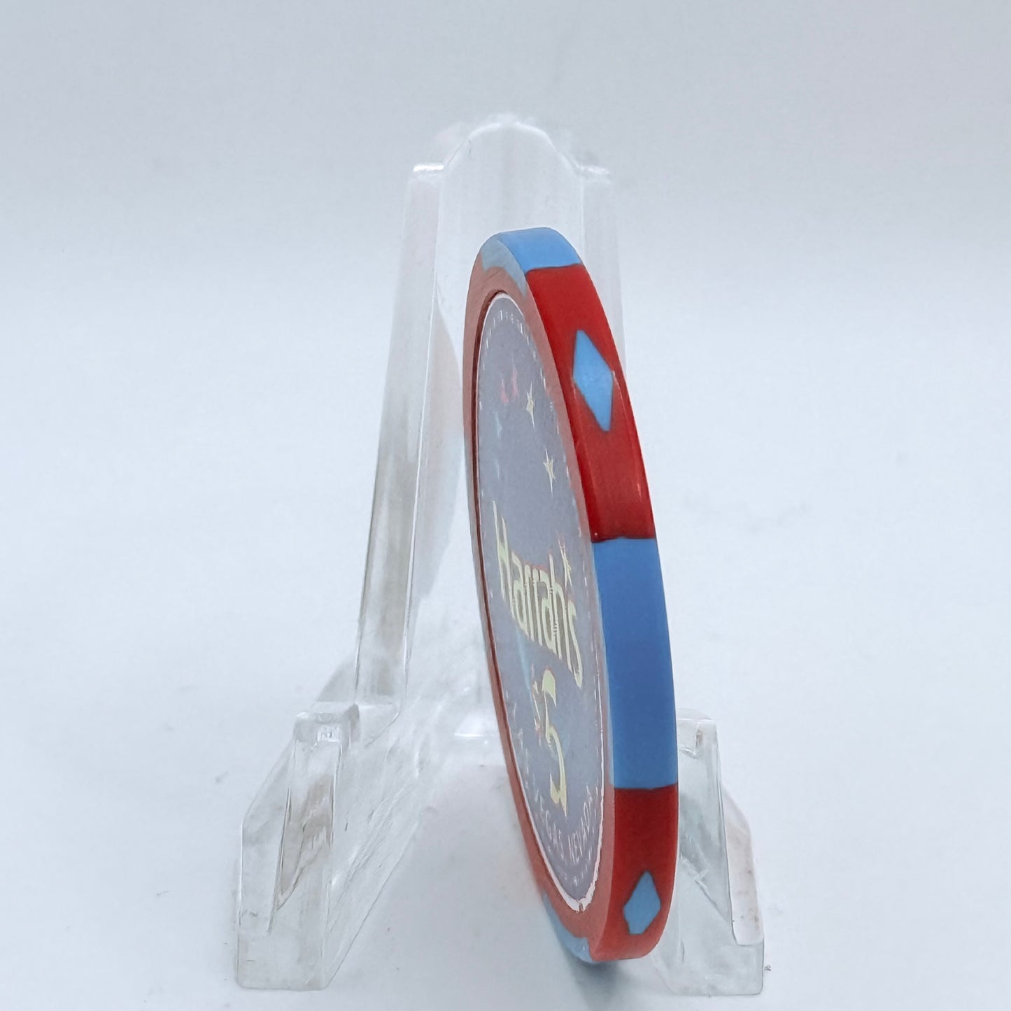 Harrah's Las Vegas Nevada 2004 'Year Of The Monkey' LE $5 Casino Chip E3346