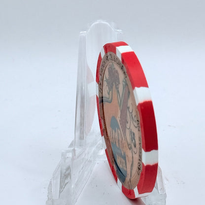 Hard Rock - Las Vegas Las Vegas Nevada 2009 'Valentine's Day' LE $5 Casino Chip E7450