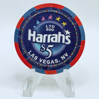 Harrah's Las Vegas Nevada 2005 'Go Baby, Go' LE $5 Casino Chip E4006