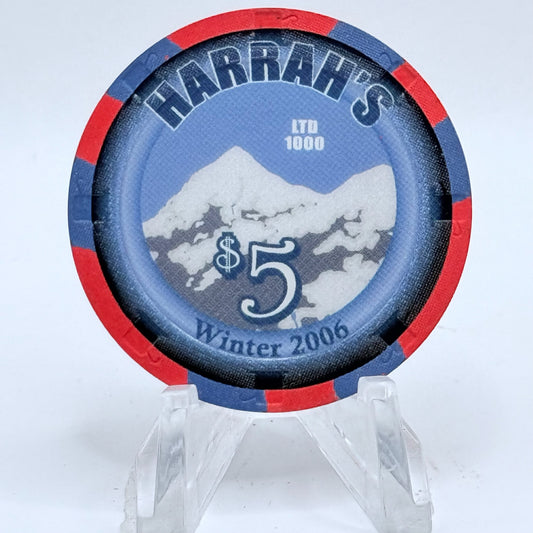 Harrah's Las Vegas Nevada 2006 LE $5 Casino Chip E5850