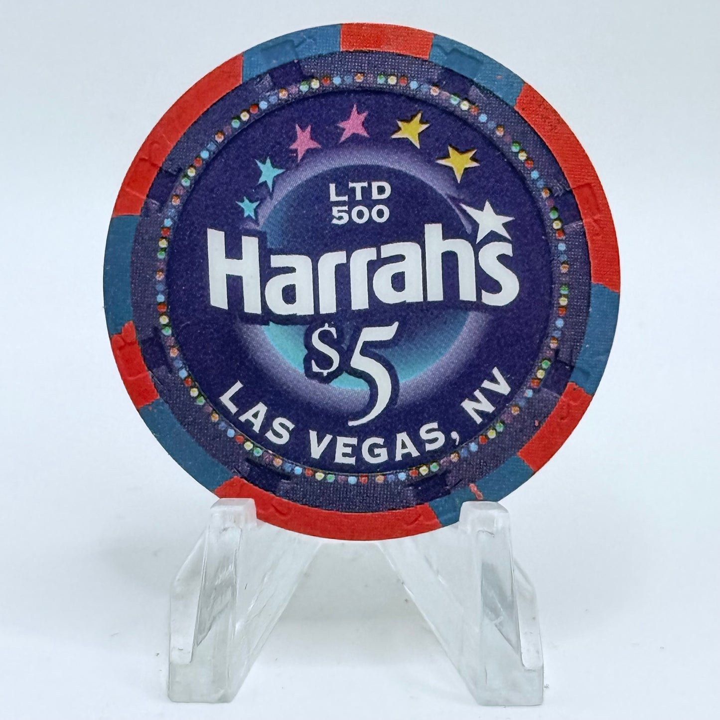 Harrah's Las Vegas Nevada 2005 'Cinco De Mayo' LE $5 Casino Chip E4622