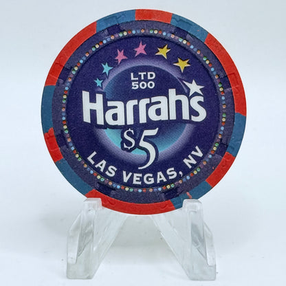 Harrah's Las Vegas Nevada 2005 'Cinco De Mayo' LE $5 Casino Chip E4622