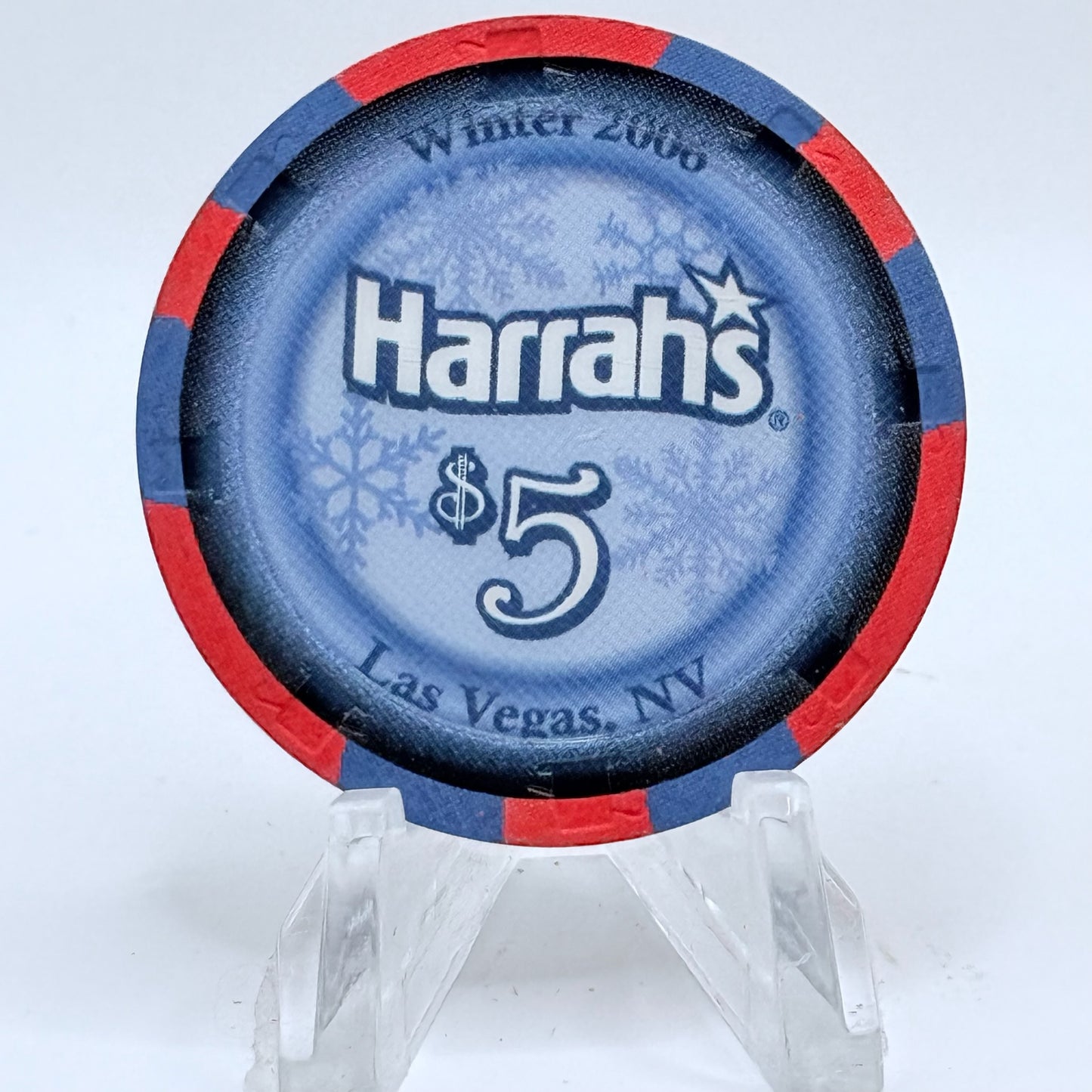Harrah's Las Vegas Nevada 2006 LE $5 Casino Chip E5850