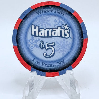 Harrah's Las Vegas Nevada 2006 LE $5 Casino Chip E5850