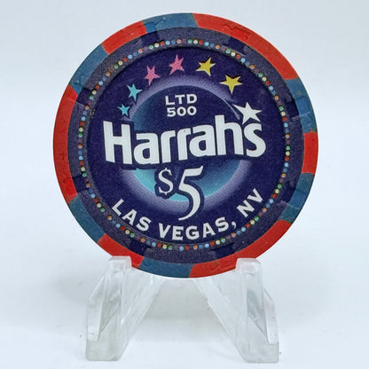 Harrah's Las Vegas Nevada 2005 'Mothers Day' LE $5 Casino Chip E4624