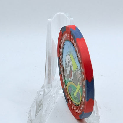 Harrah's Las Vegas Nevada 2002 'Take Me Out To Ballgame' LE $5 Casino Chip E0973