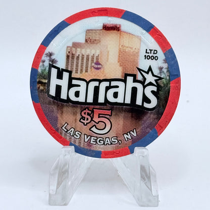 Harrah's Las Vegas Nevada 2006 'I Love Las Vegas' LE $5 Casino Chip E5533