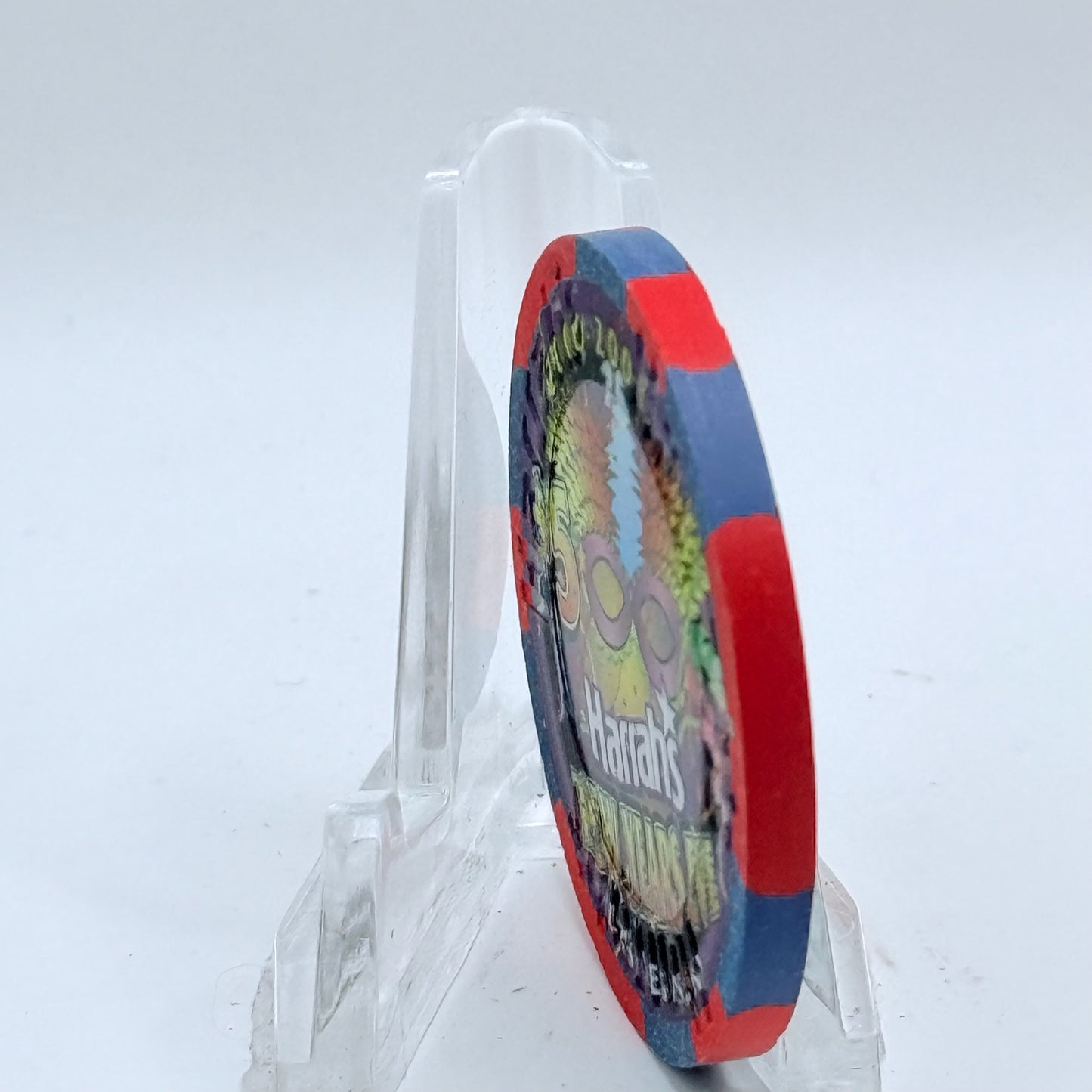 Harrah's Las Vegas Nevada 2000 'New Years Eve' LE $5 Casino Chip V7218