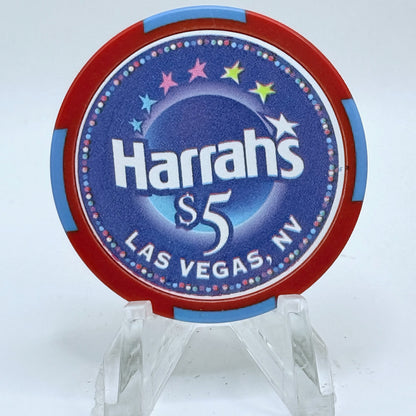 Harrah's Las Vegas Nevada 2003 LE $5 Casino Chip E0936